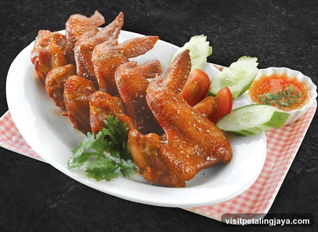 Chicken Wings with Dip
