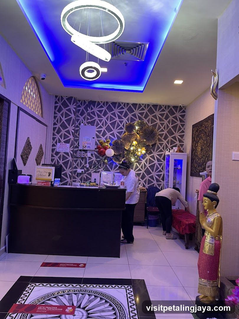 Spa Reception Area