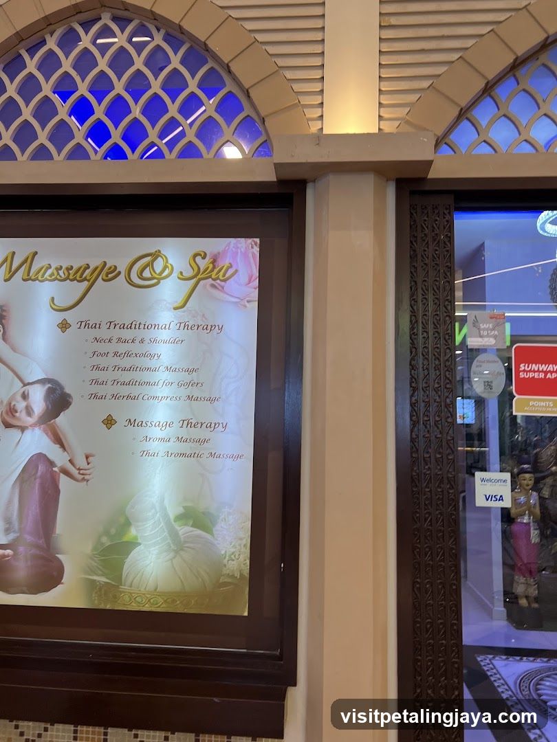 Massage and Spa Advertisement
