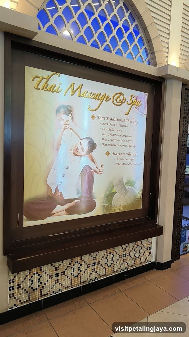 Thai Massage & Spa Menu