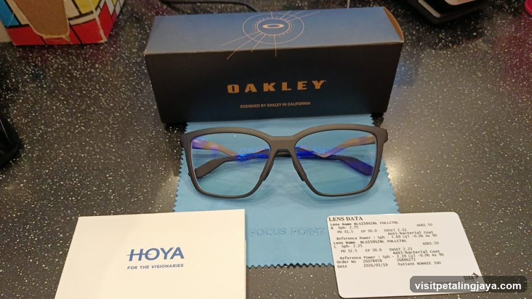Oakley Glasses with Hoya Lenses