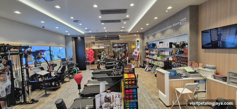 Fitness Equipment Store Interior