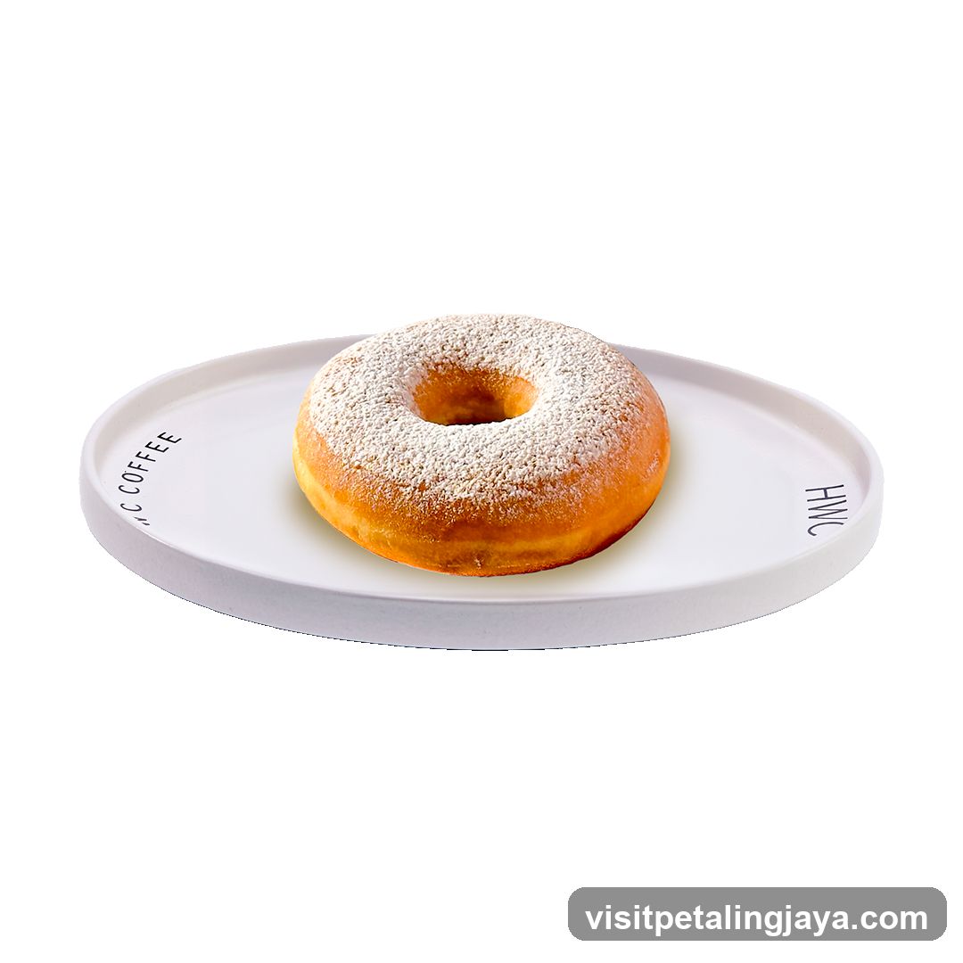 Donut on a Plate