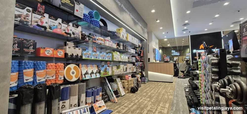 Fitness Equipment Store Interior