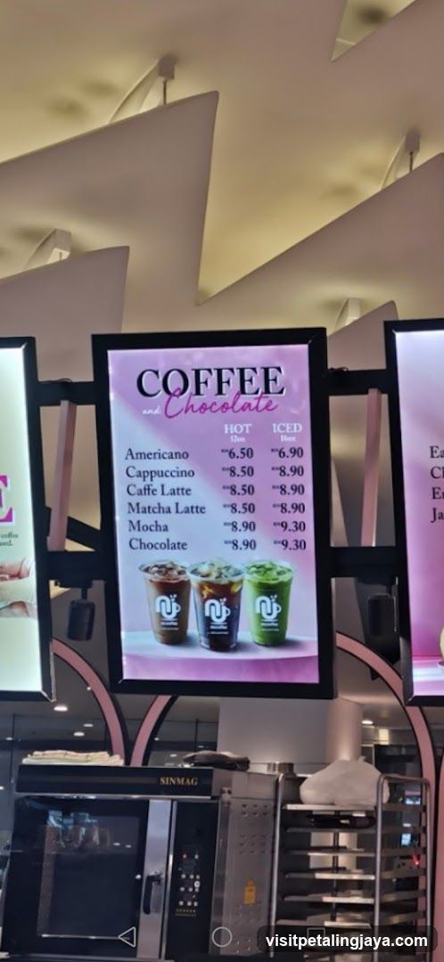 Coffee and Chocolate Menu