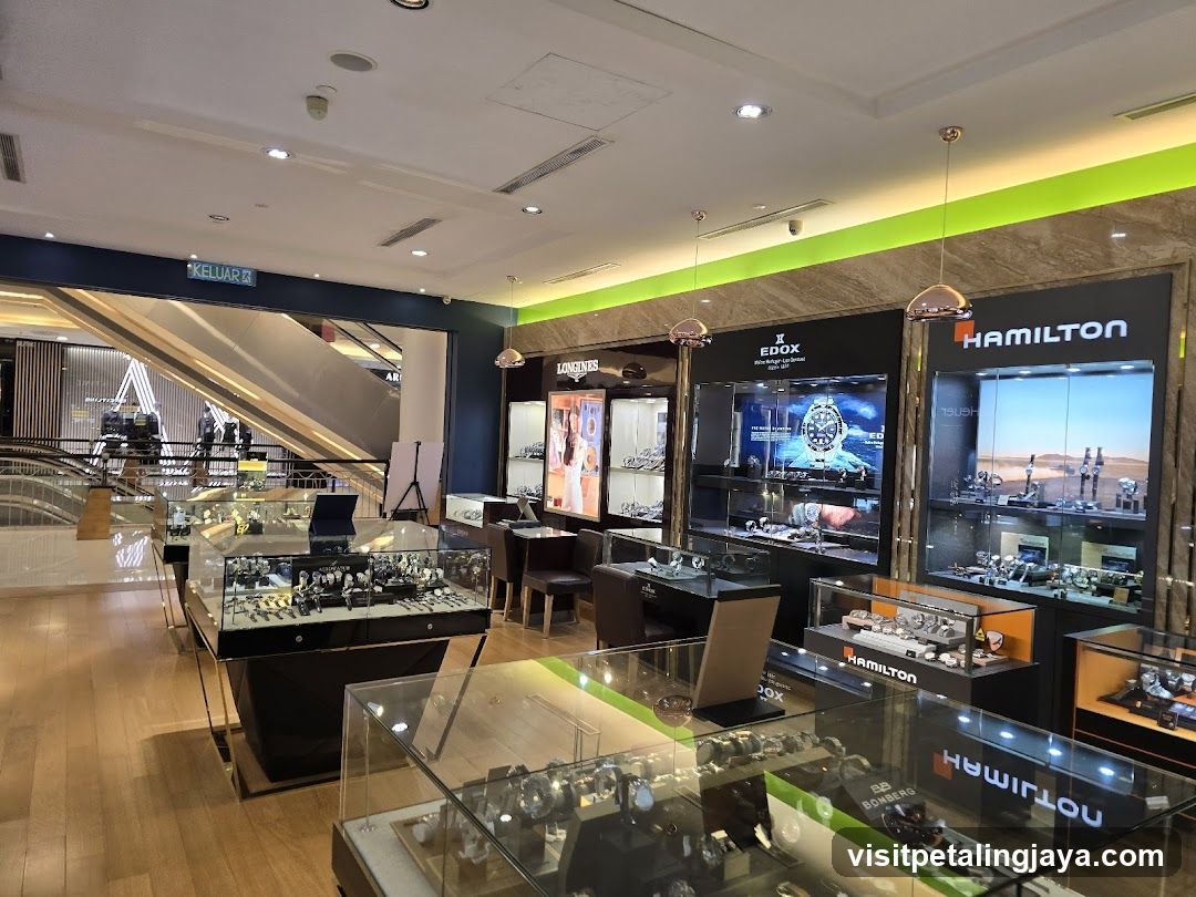 Watch Store Interior