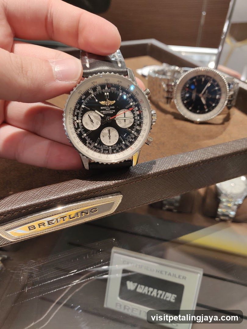 Breitling Watch Display