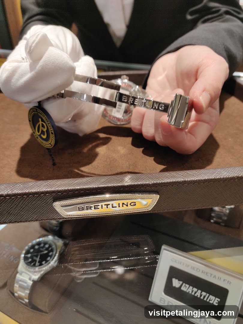 Breitling Watch Display