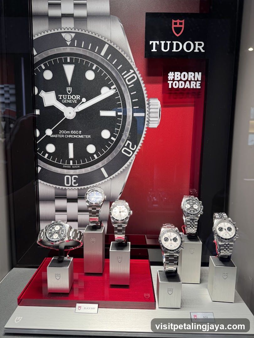 Tudor Watches Display
