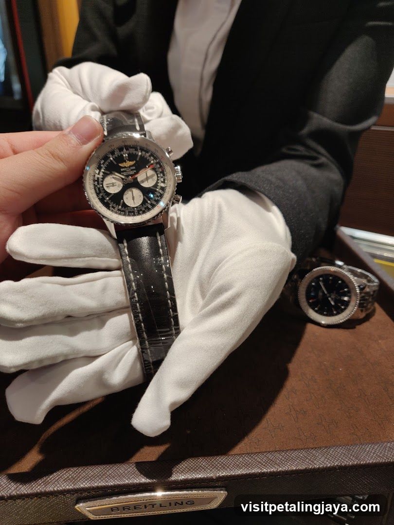 Breitling Watch Display