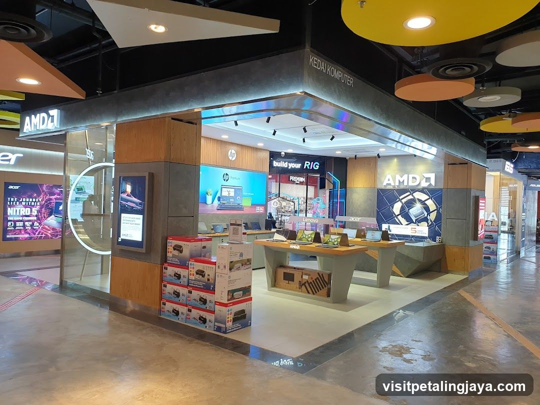 Computer store display