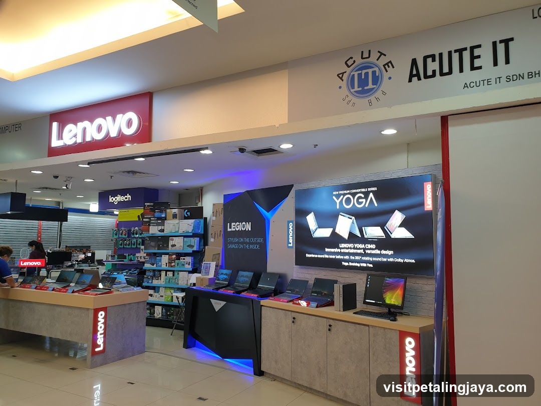 Computer Store Interior