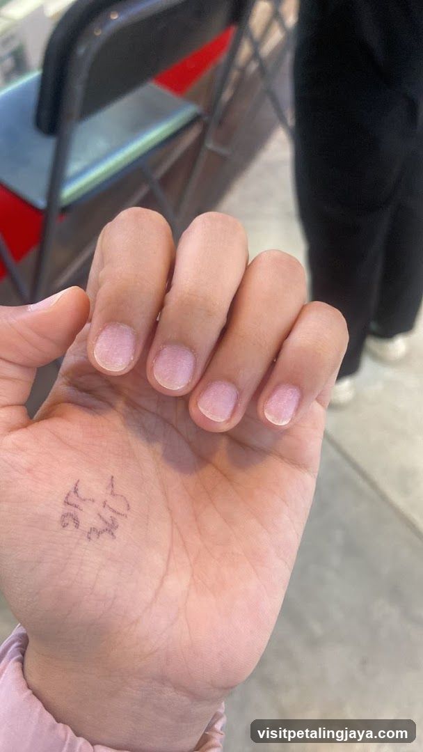 Hand with drawing