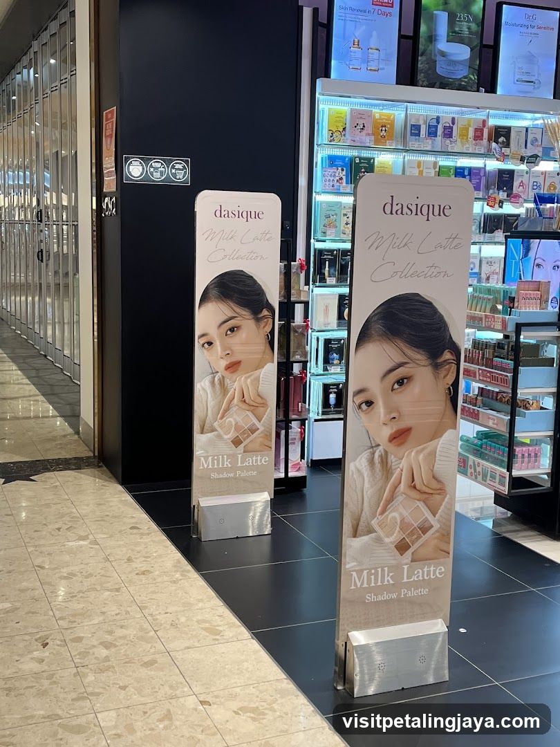Dasique Milk Latte Collection Display