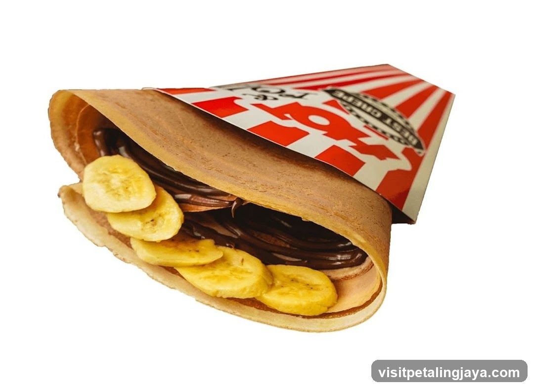 Crepe with Chocolate and Banana