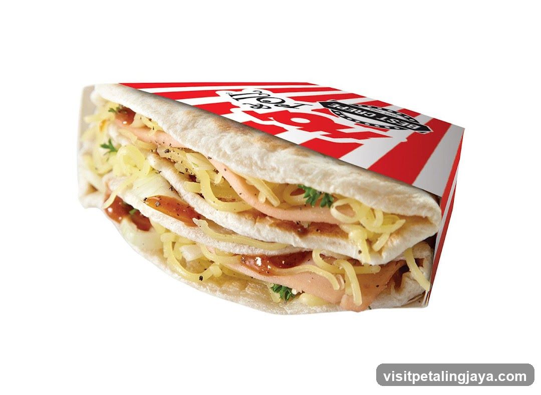 Ham and Cheese Crepe