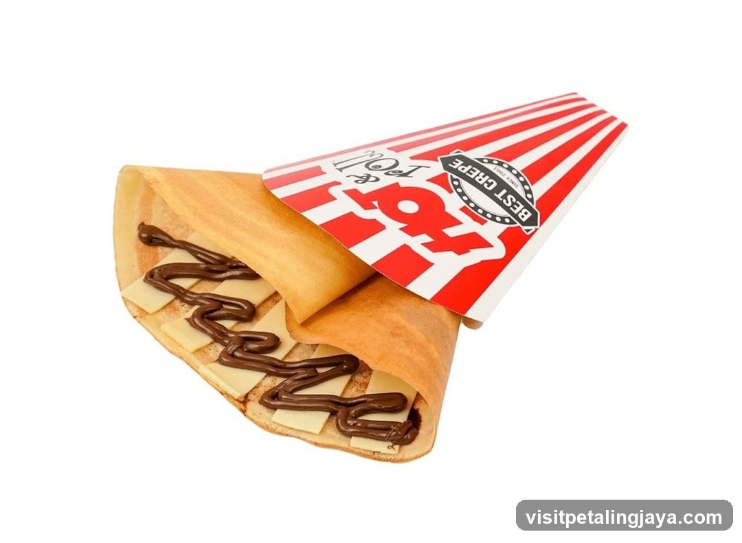 Crepe with Chocolate and Cheese