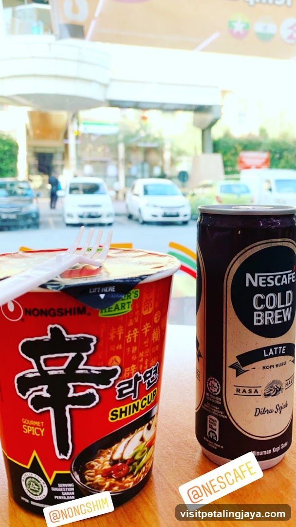 Cup Noodles and Cold Brew Coffee
