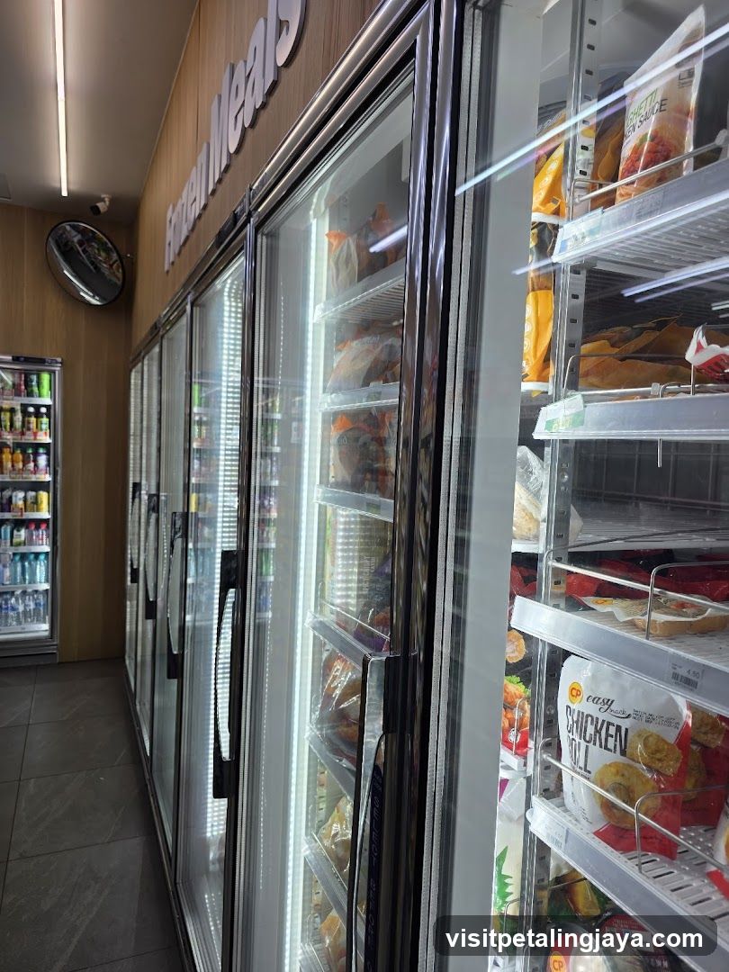 Frozen Foods Section