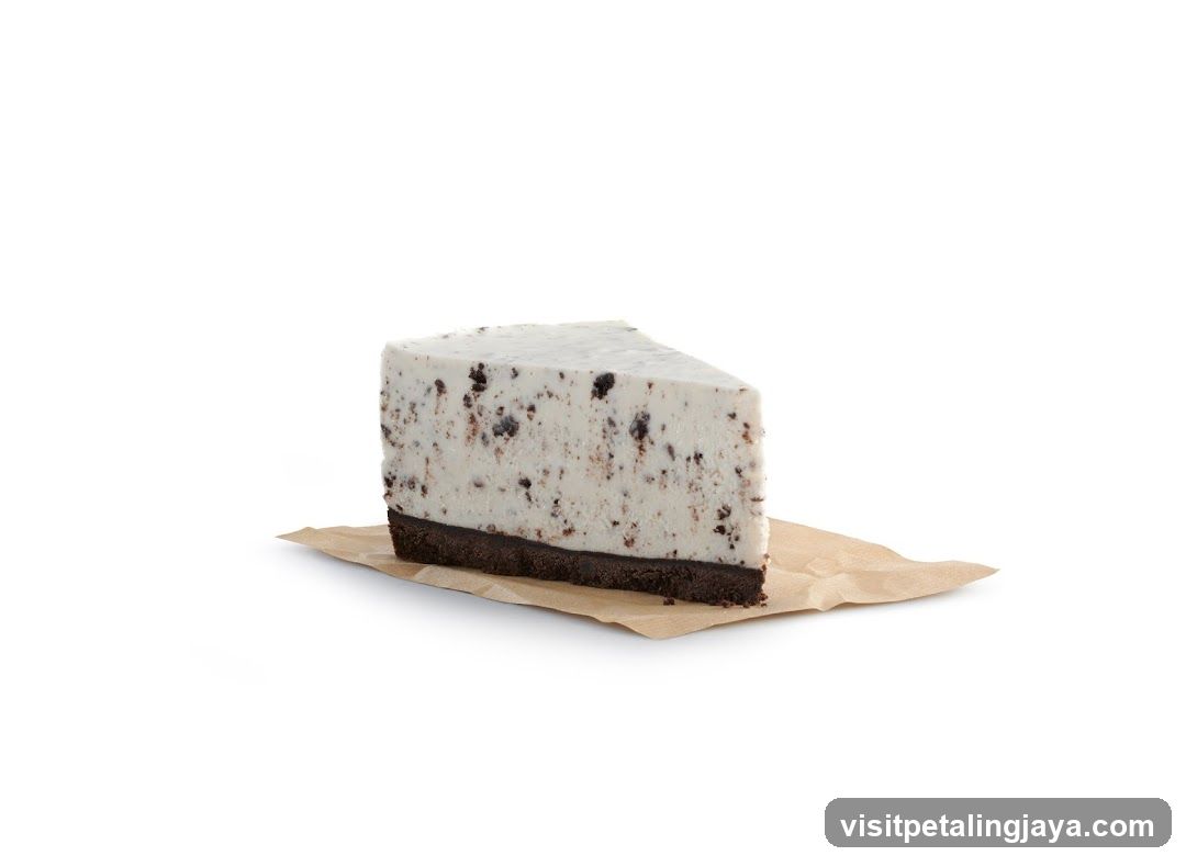 Oreo Cheesecake Slice