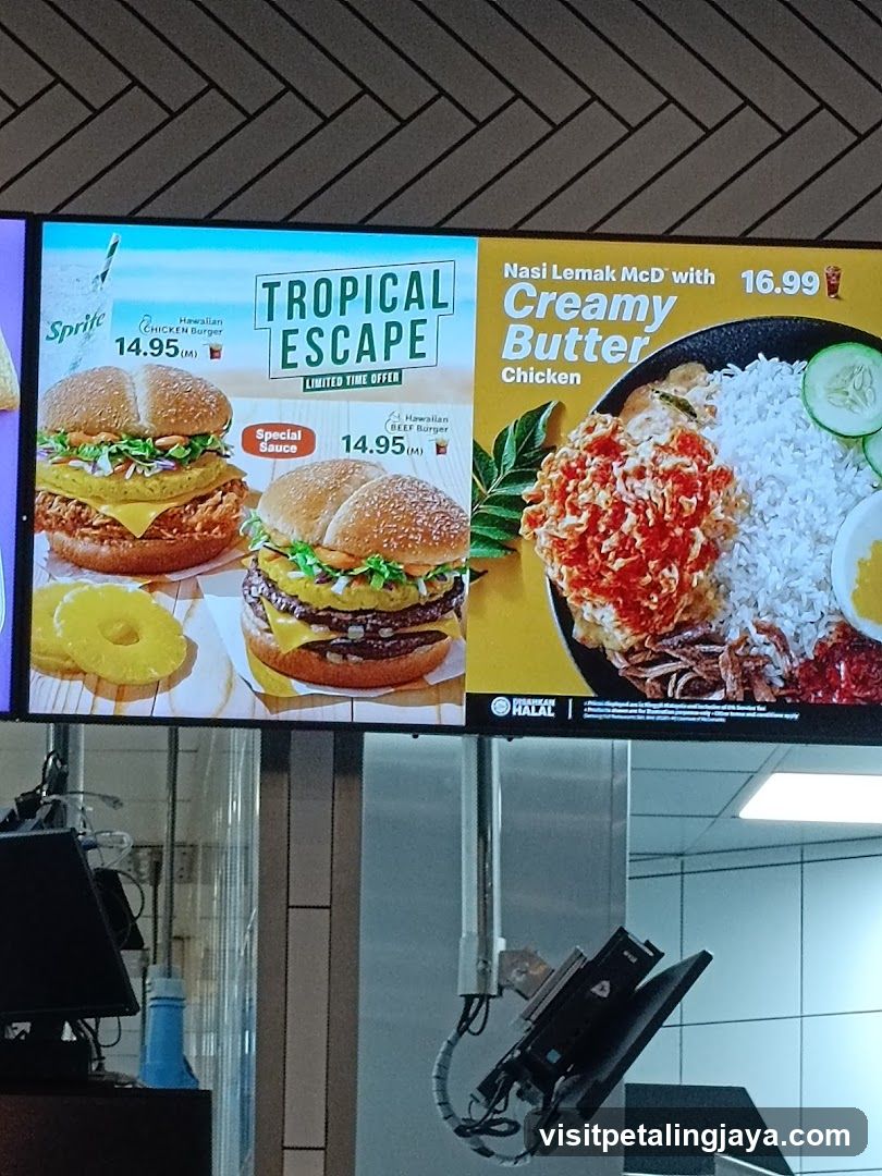 Tropical Escape and Nasi Lemak McD