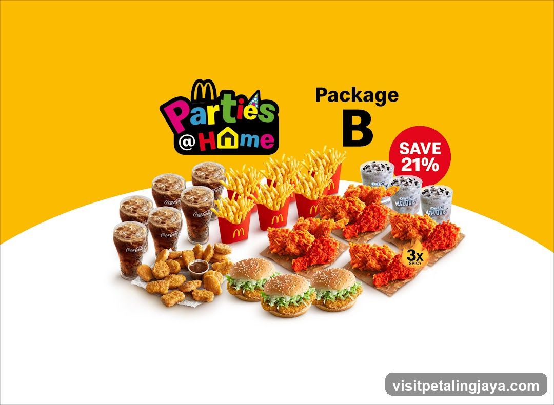 McDonald's Parties @ Home Package B