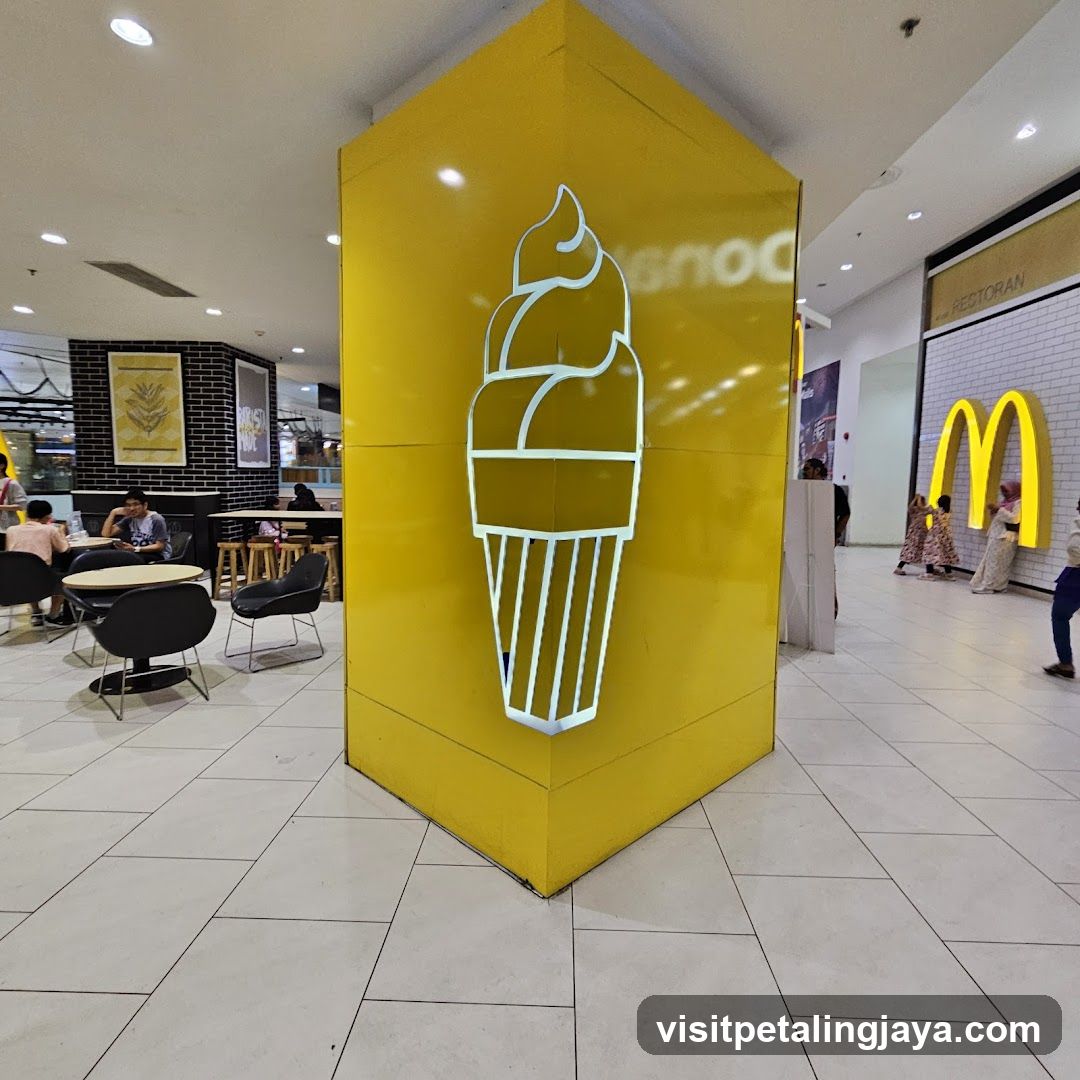 McDonald's Ice Cream Display