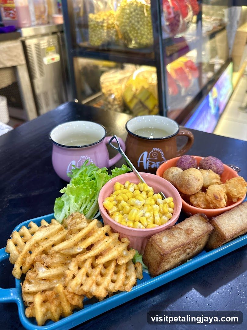 Snack Platter with Drinks