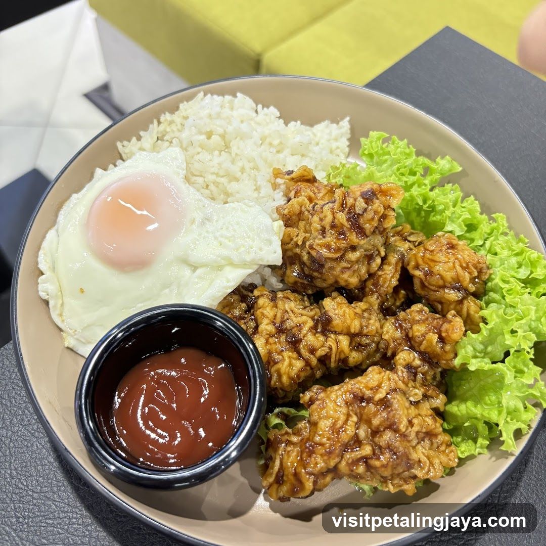 Fried Chicken Rice Bowl