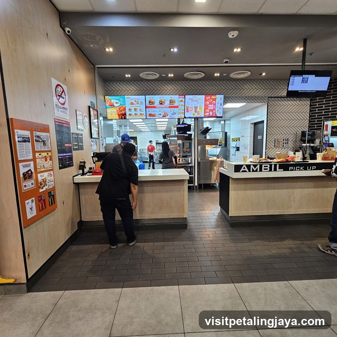 Fast Food Restaurant Interior