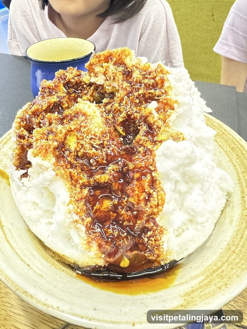 Shaved Ice Dessert