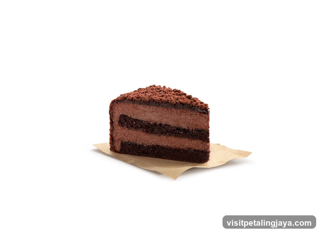 Slice of Chocolate Cake