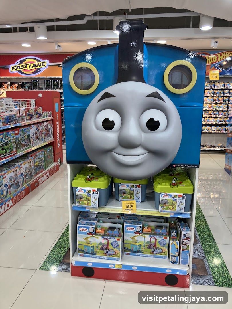 Thomas the Tank Engine Toy Display