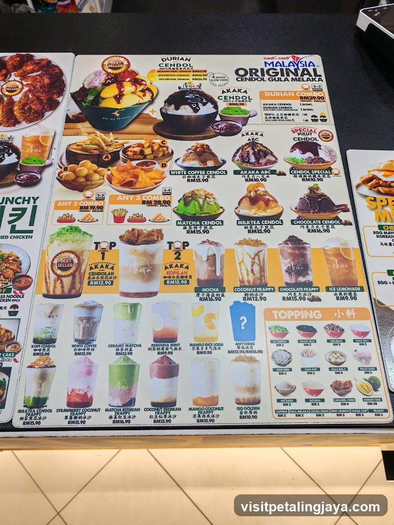 Malaysia Original Cendol Gula Melaka