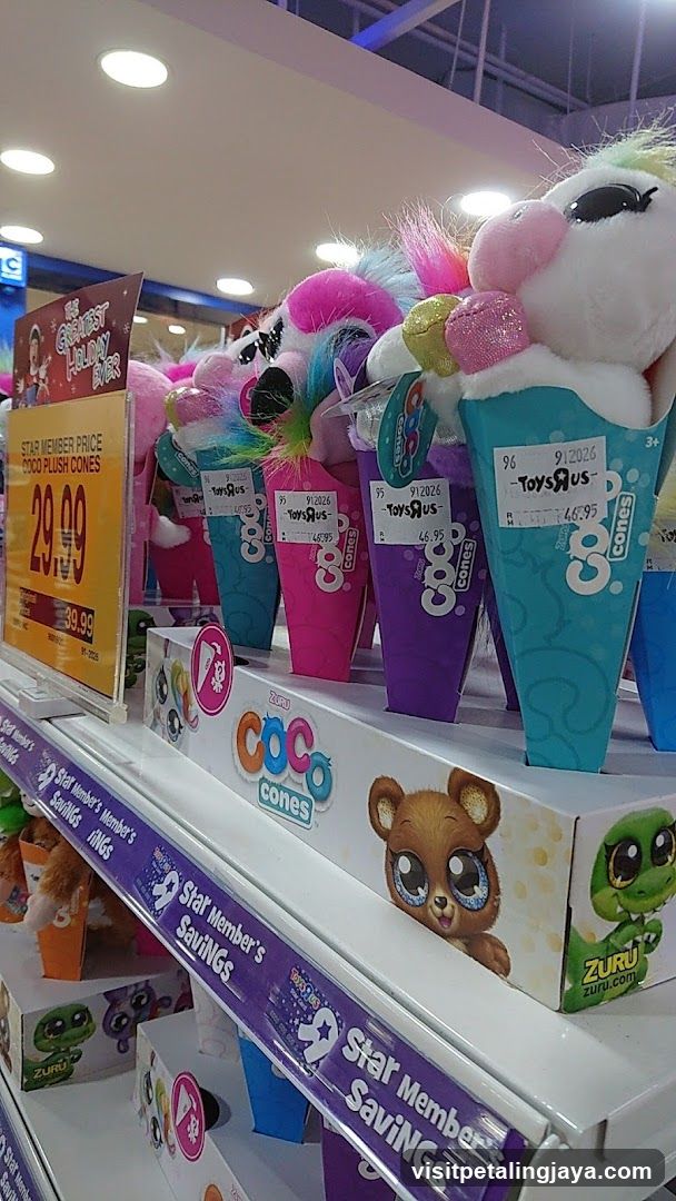 Plush Toys on Display