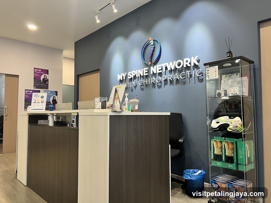 Chiropractic Clinic Reception Area