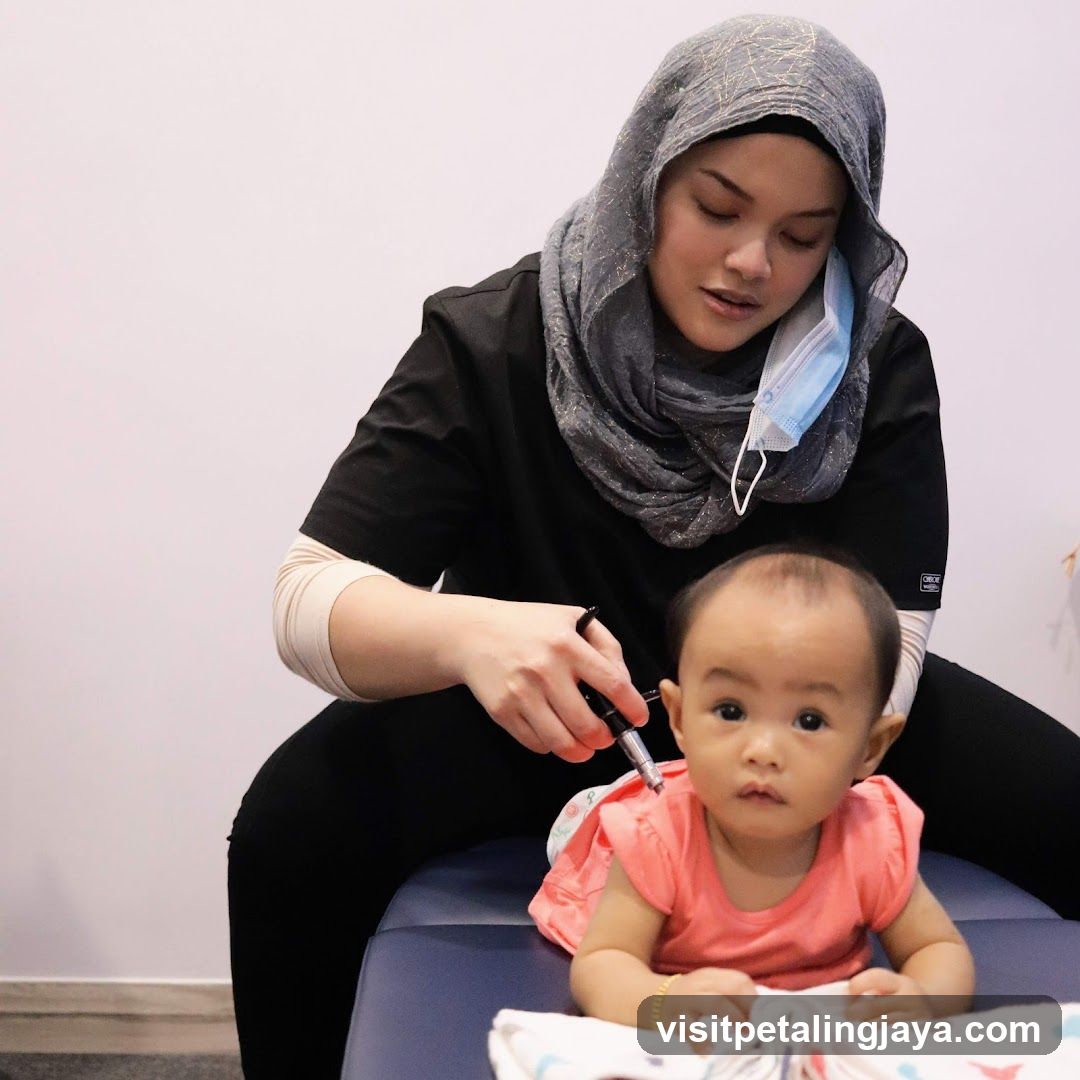 Practitioner with Baby