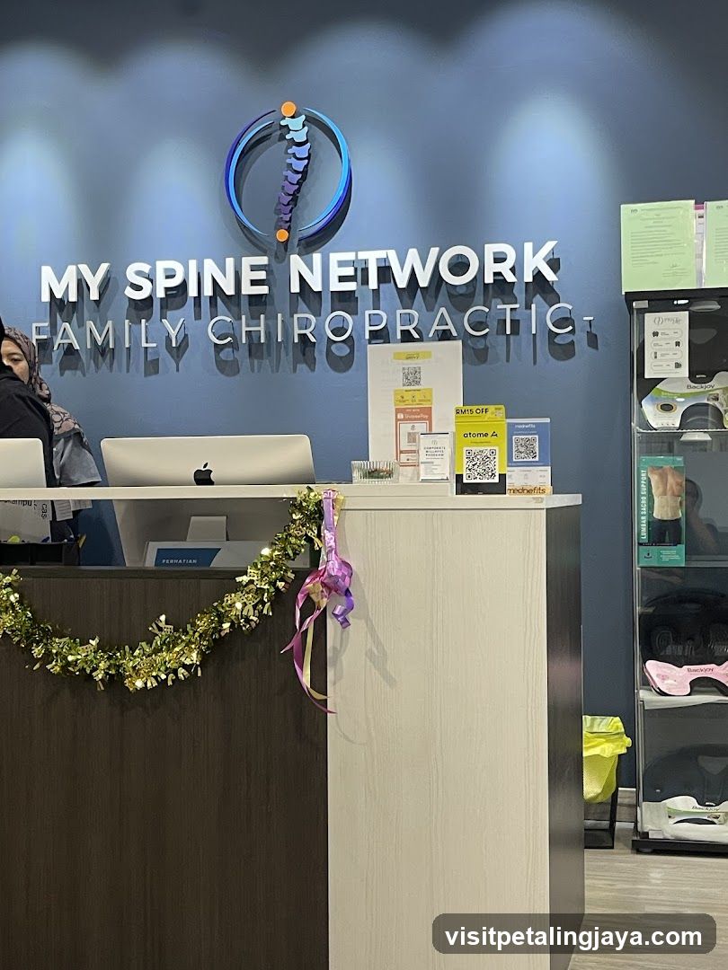 My Spine Network Family Chiropractic Reception