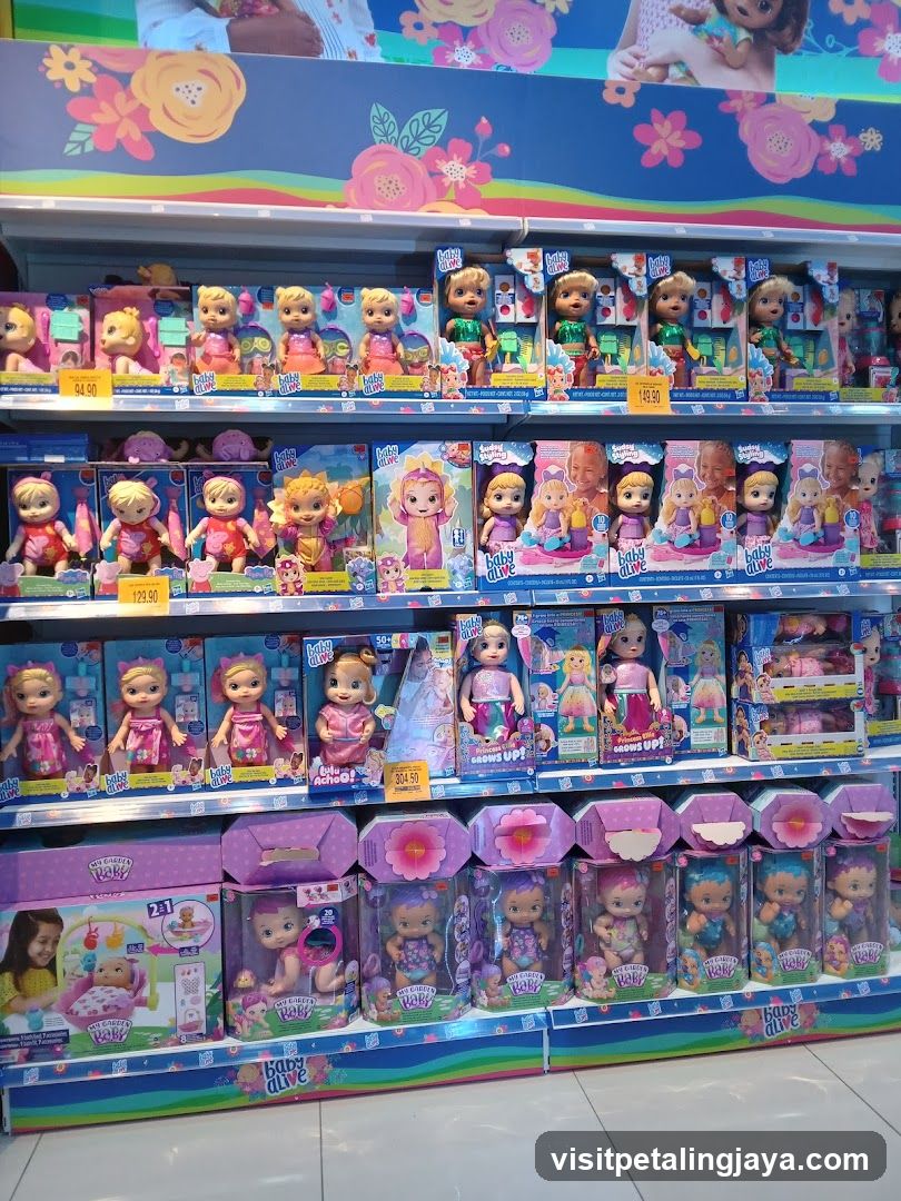 Baby Alive Dolls Display