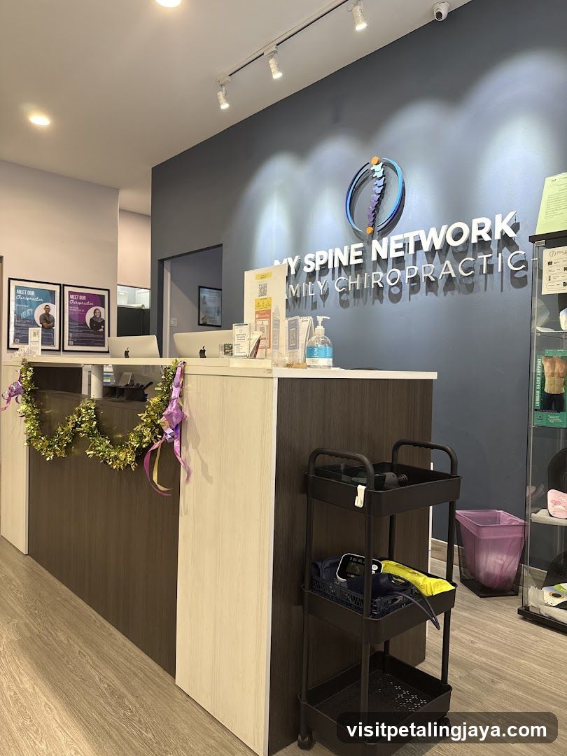 My Spine Network Family Chiropractic Reception
