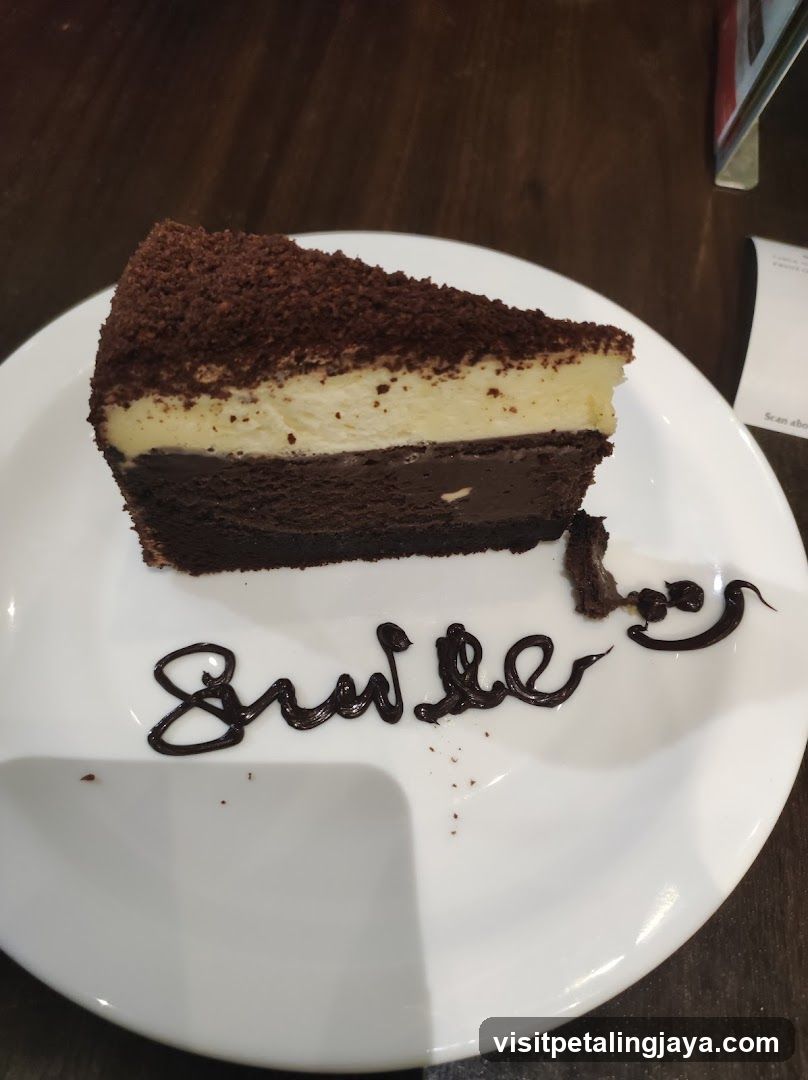Chocolate Cake Slice