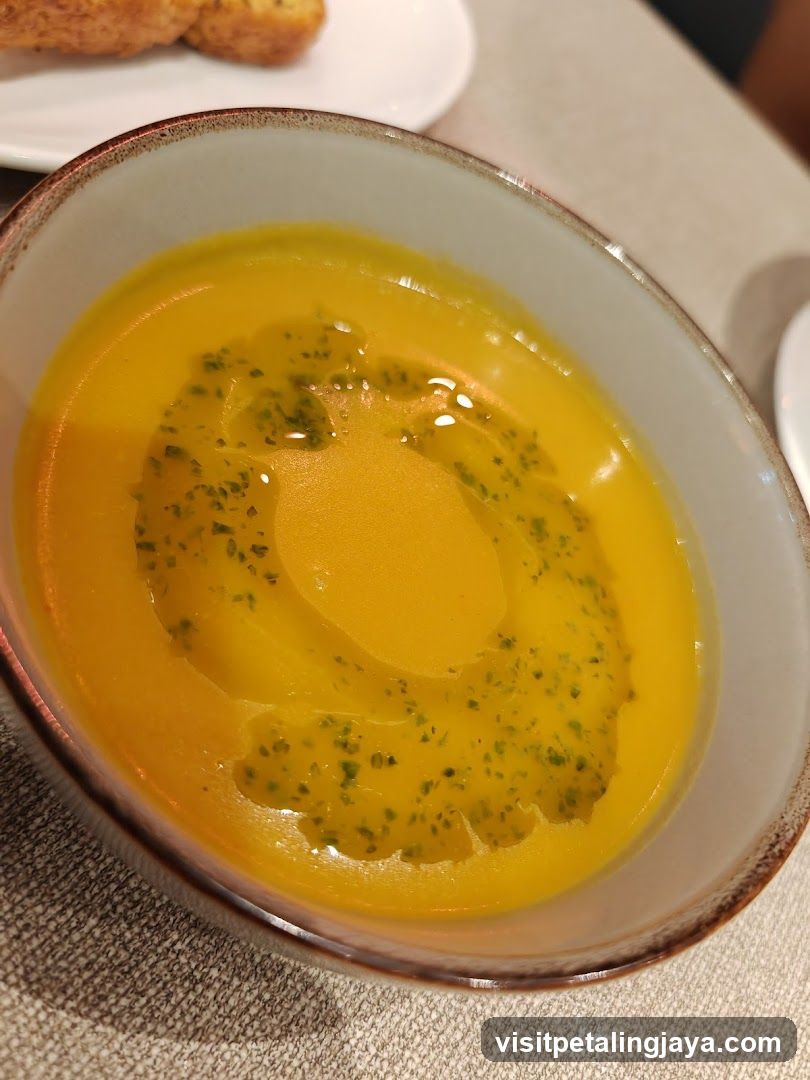Soup with Garnish