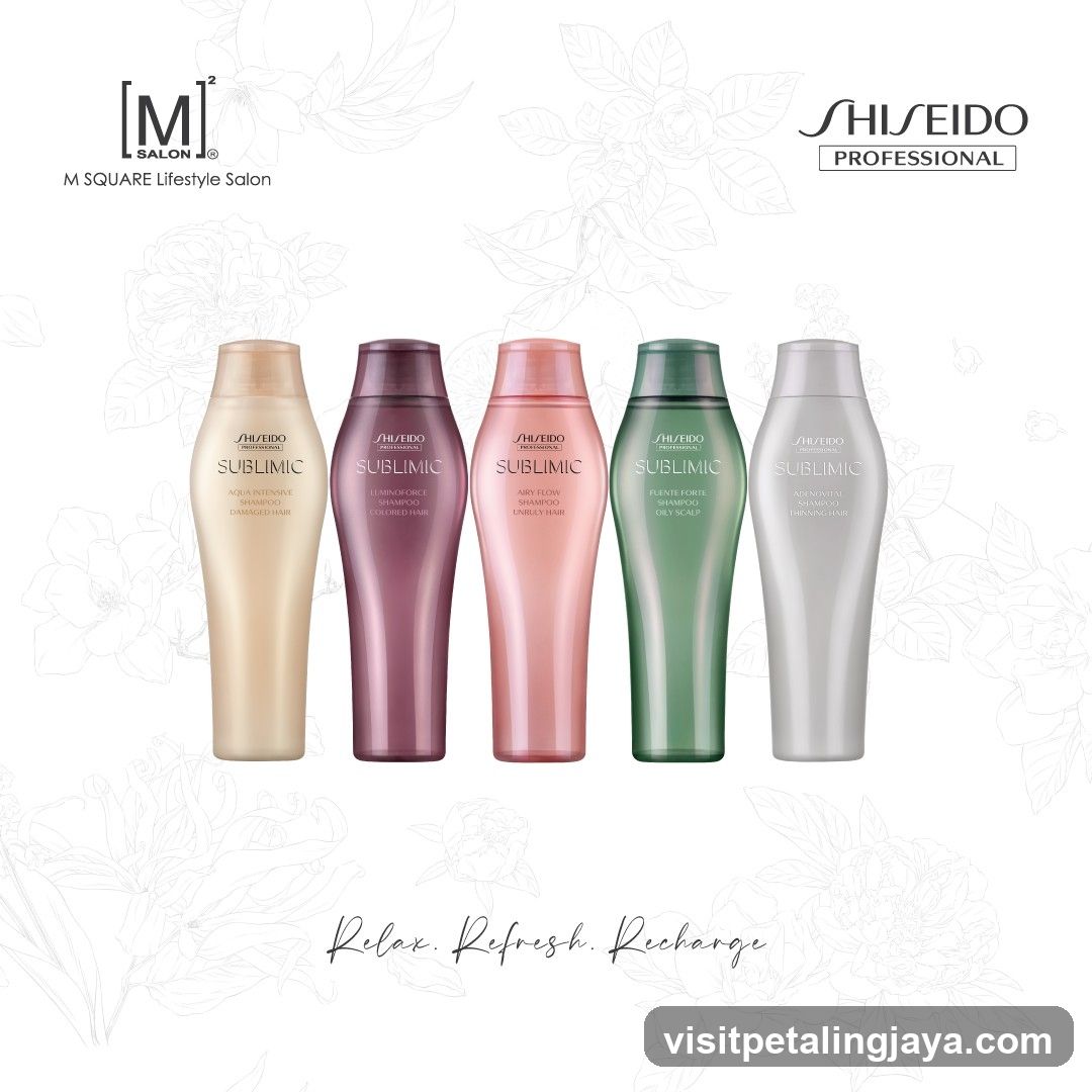Shiseido Sublimic Hair Care Products
