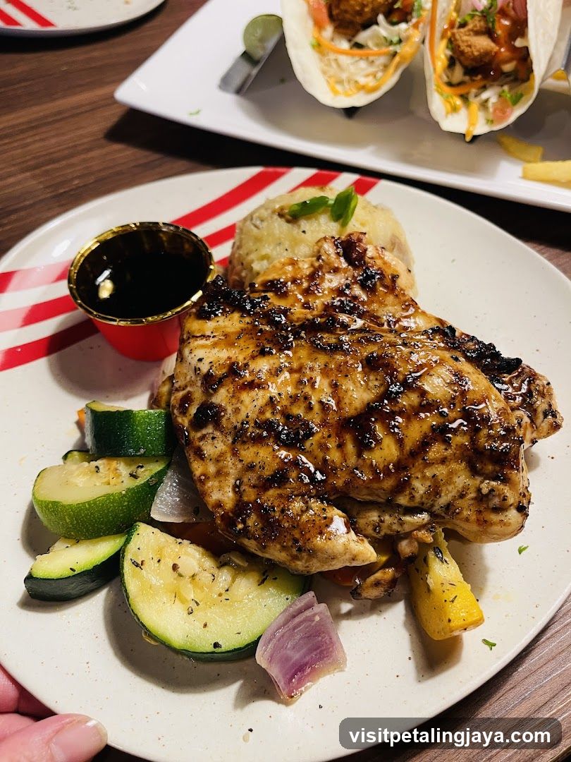 Grilled Chicken with Vegetables