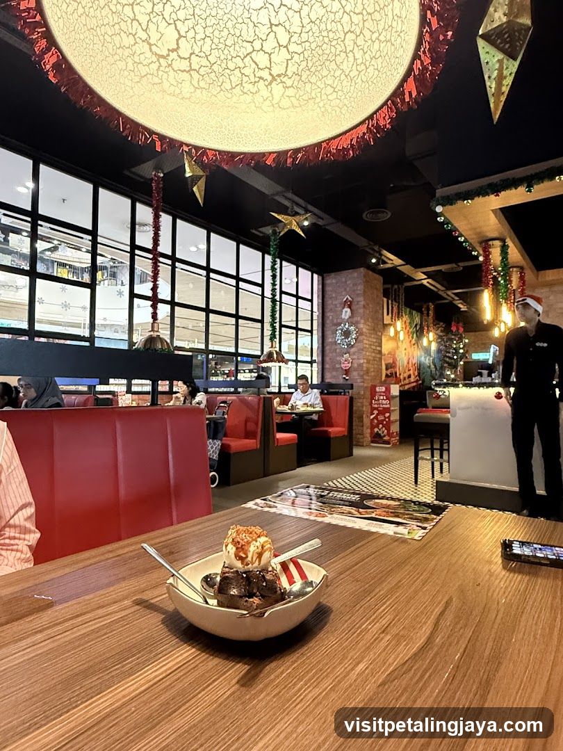 Dessert and Dining Area