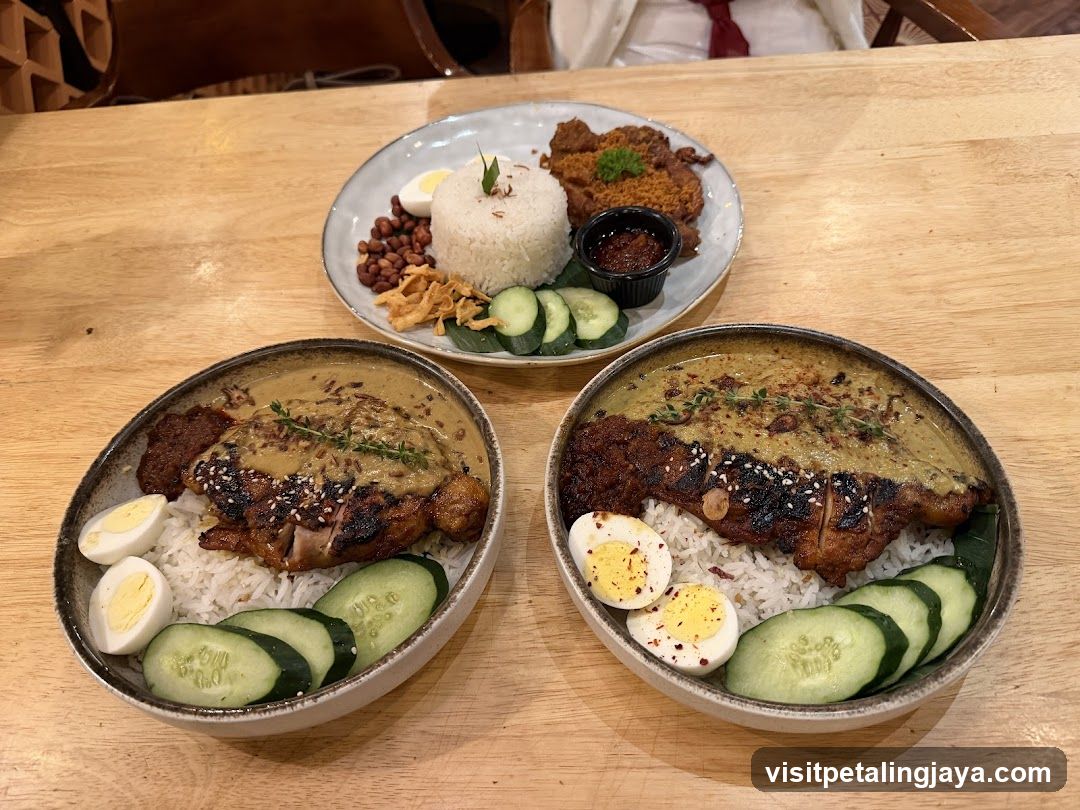 Nasi Lemak Dishes