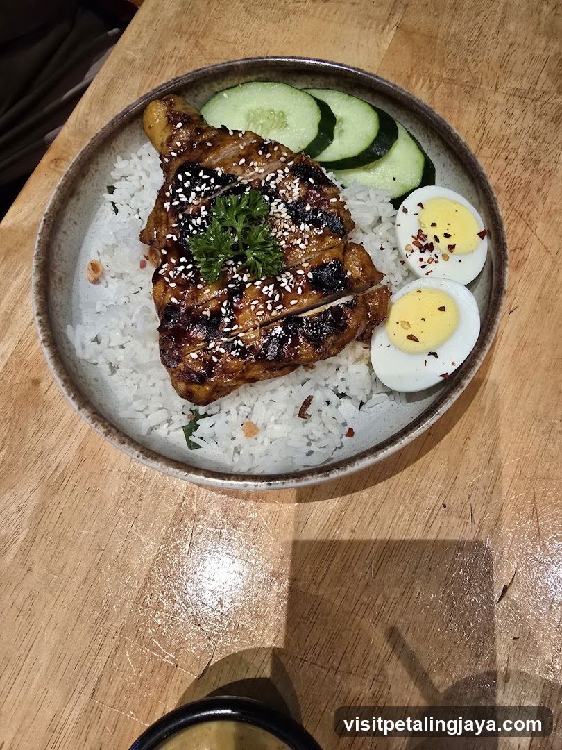 Grilled Chicken with Rice