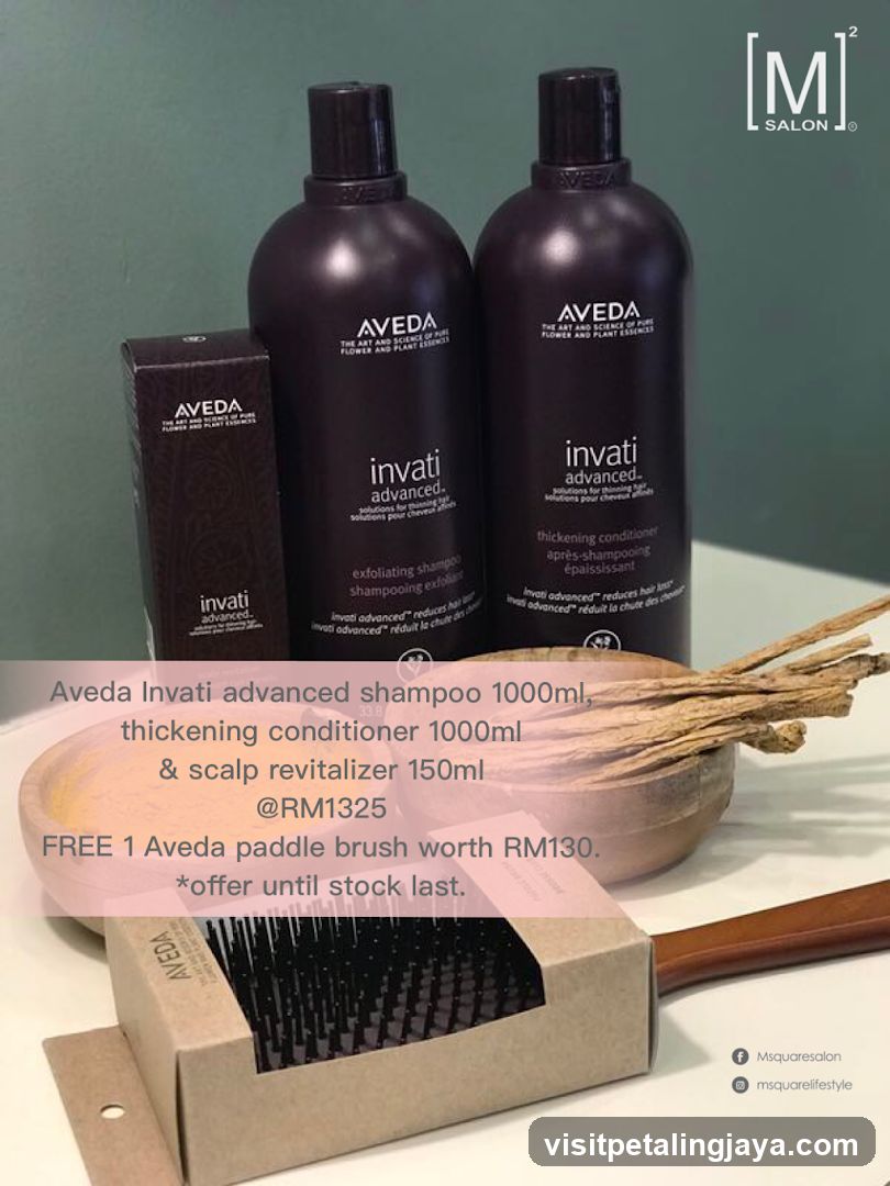 Aveda Invati Advanced Hair Care Promotion