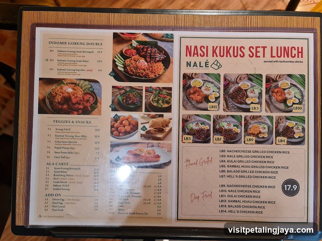 Nasi Kukus Set Lunch