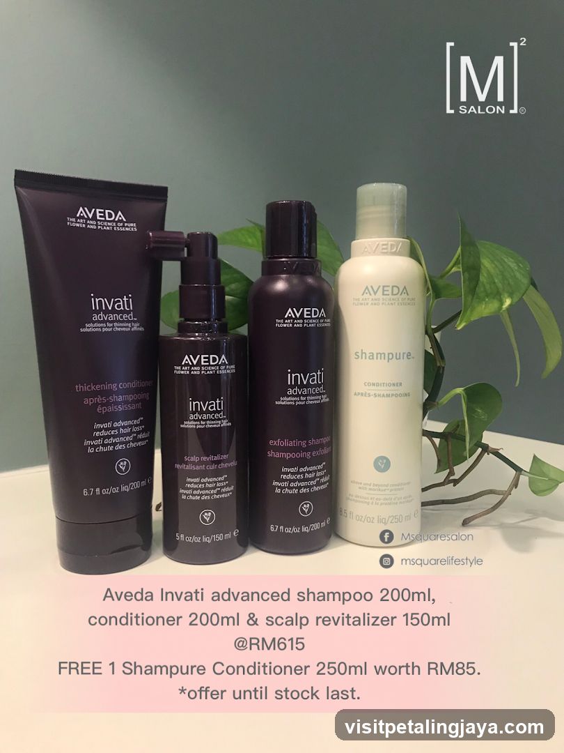 Aveda Invati Advanced Hair Care Products